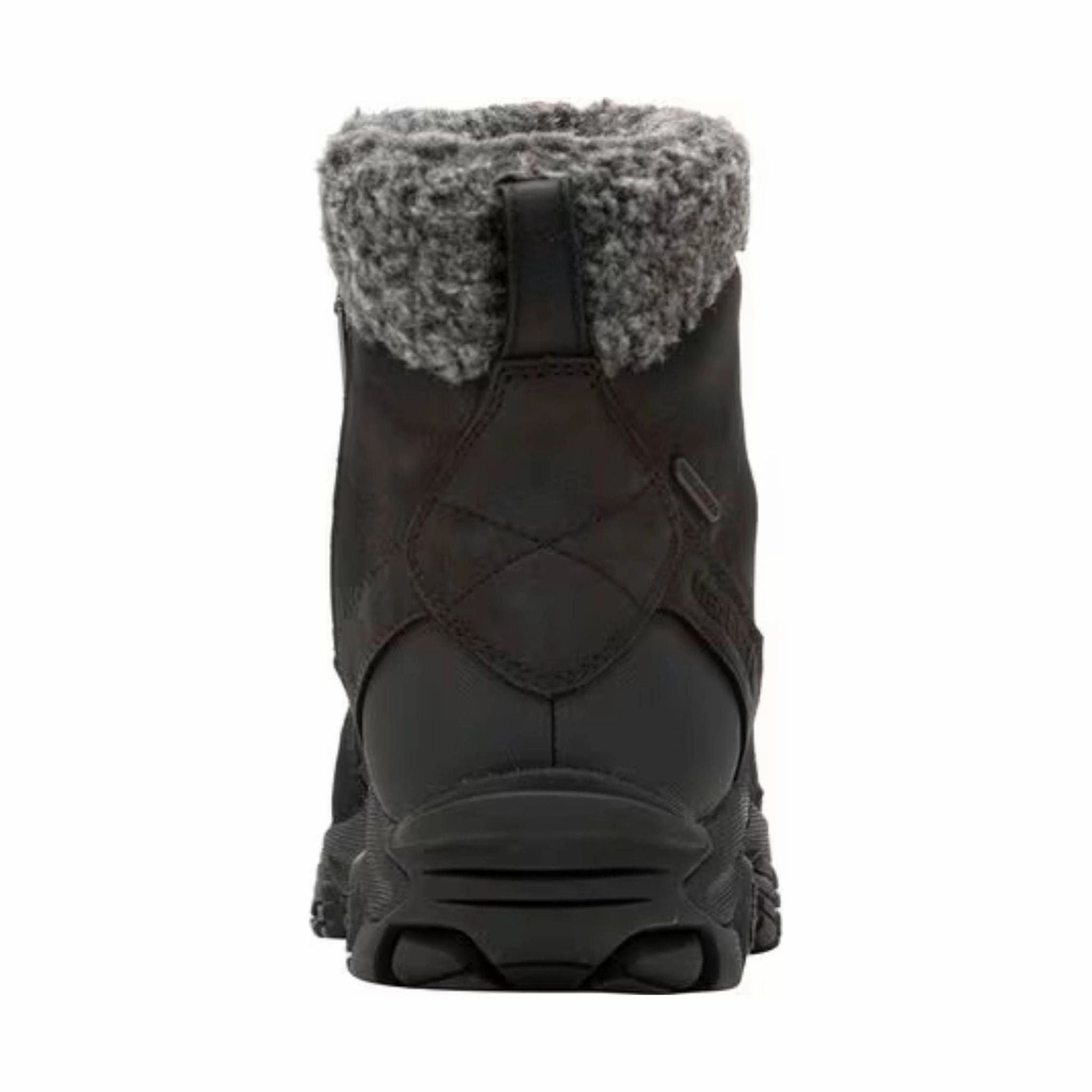 Flexible Frame Work Commute Merrell Women's Coldpack 3 Thermo Mid Zip Waterproof Winter Boot - Black