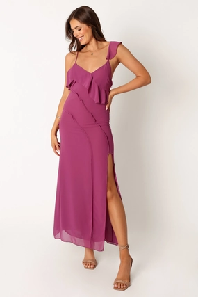 Tall Girl Stephy Maxi Dress - Purple