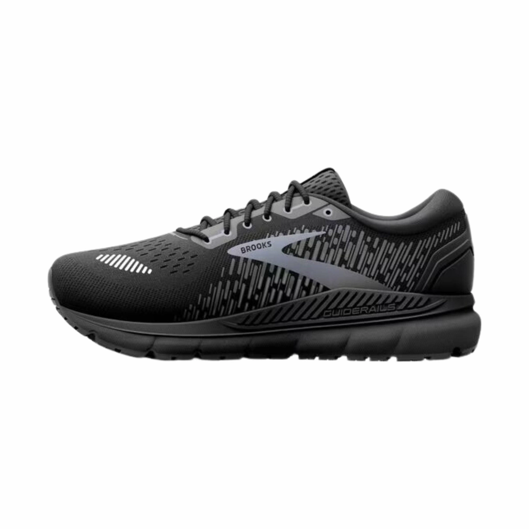 Brooks Men's Addiction GTS 15 Running Shoes - Black/Ebony Sneaker Style All-day Performance