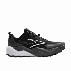 Brooks Men's Caldera 8 Trail Running Shoes - Black/Blackened Pearl/White Contemporary ease