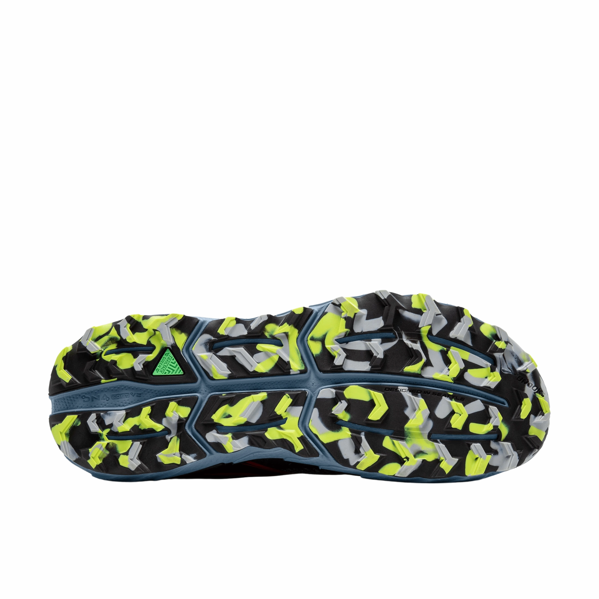 Daily Walk Low   Top Style Brooks Men's Cascadia 18 Trail Running Shoe - Citadel/Ebony/Lime