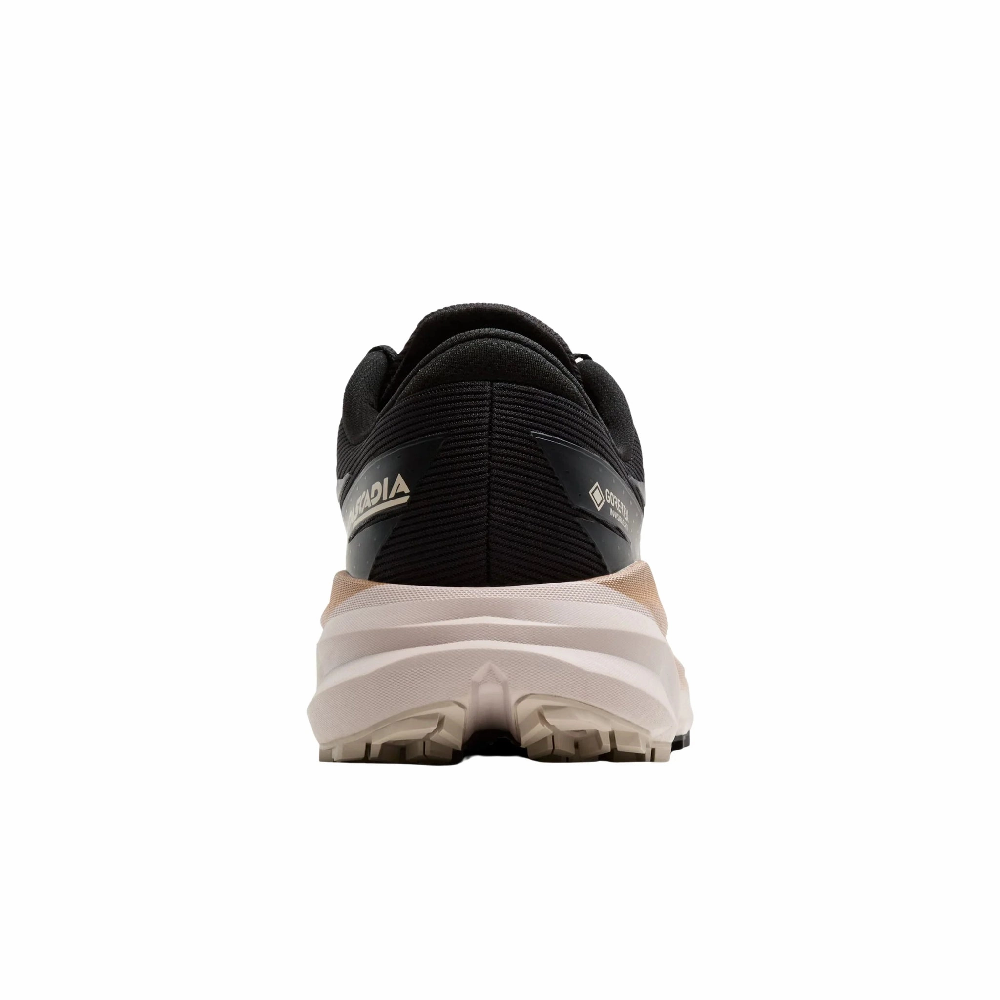 Brooks Men's Cascadia 19 GTX Trail Running Shoes - Black/Ebony/Chateau Gray Metallic Trim Dynamic Movement