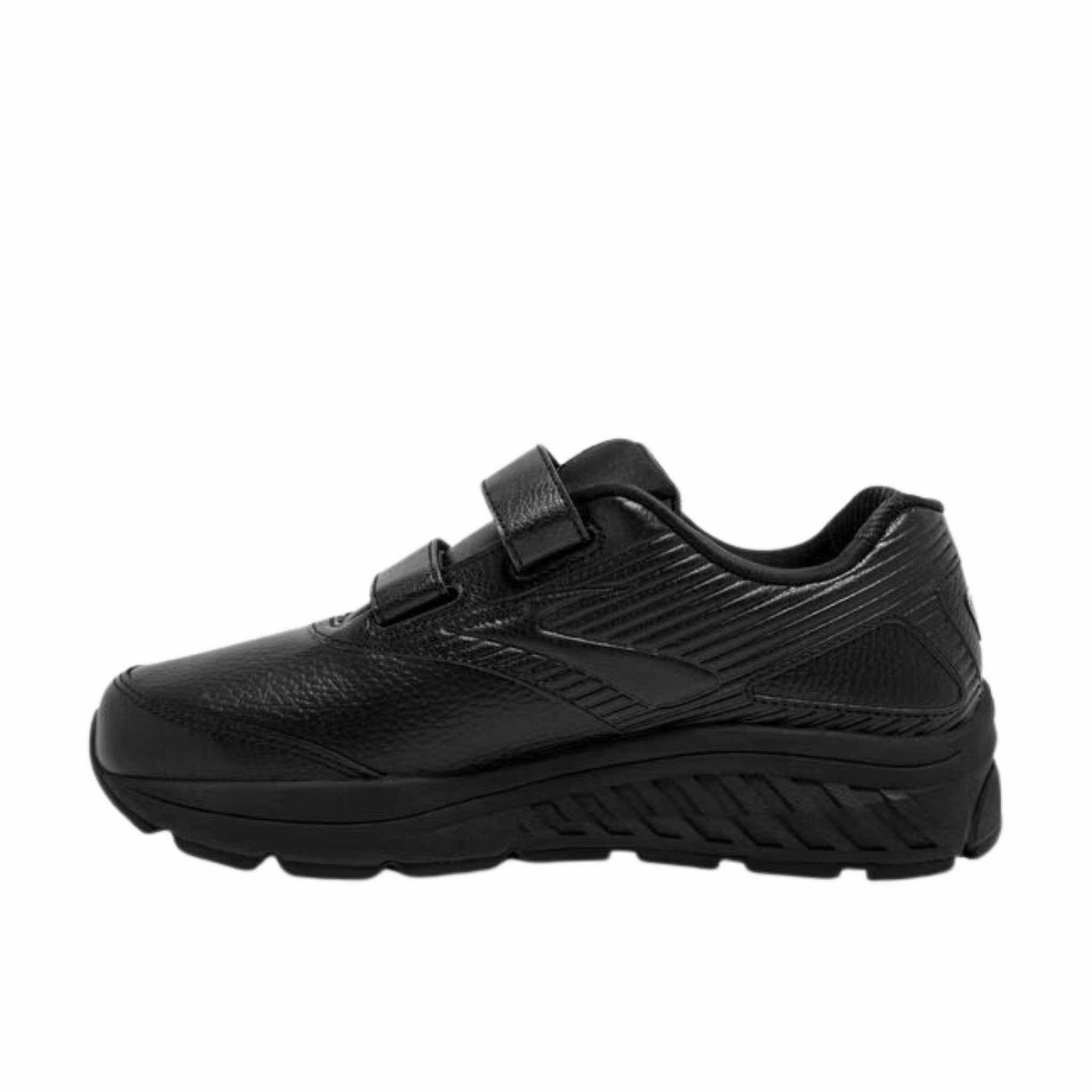 Brooks Women's Addiction Walker V Strap 2 Walking Shoes - Black Iconic lining Moisture   Wicking