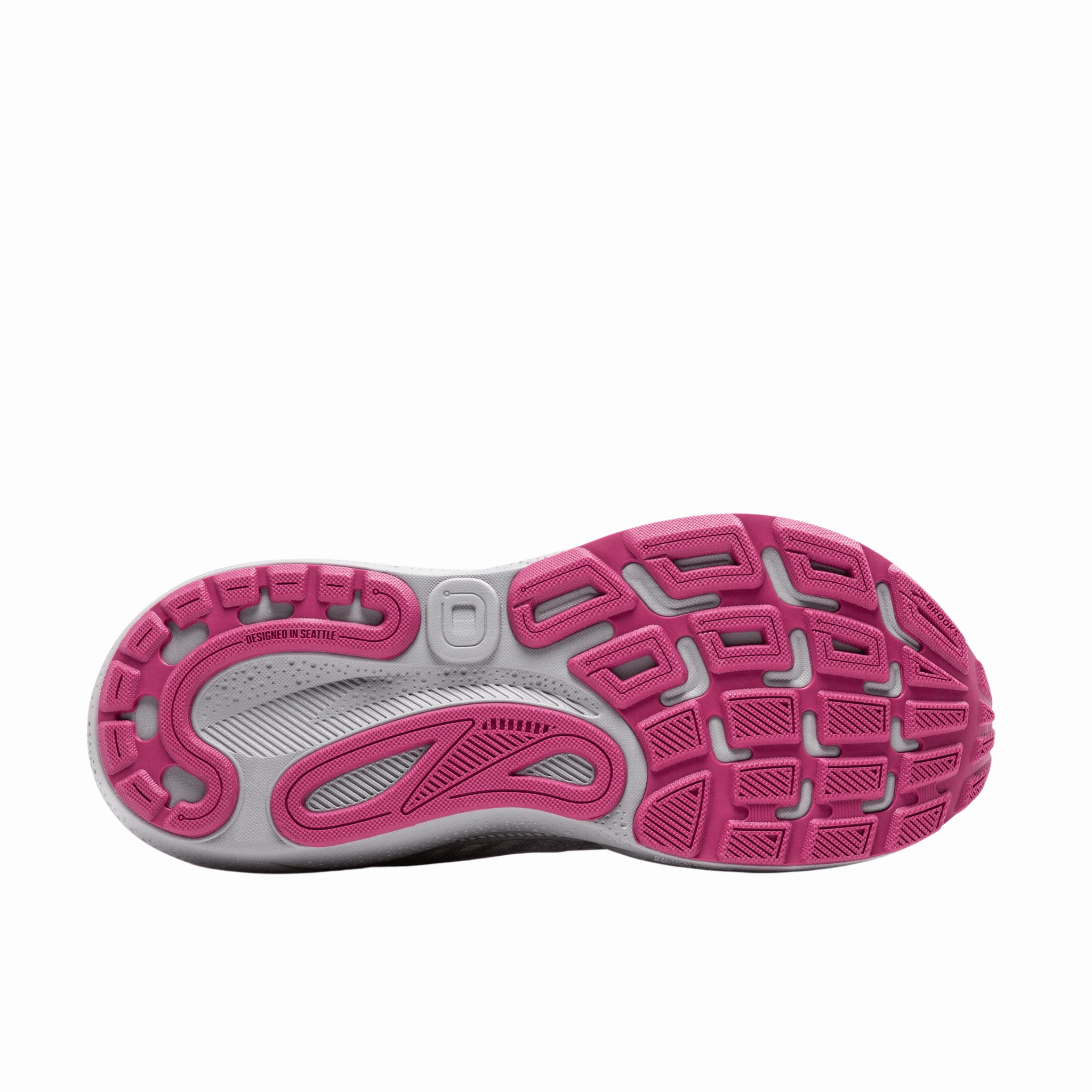 Hyperbolic Lasting Brooks Women's Adrenaline GTS 24 Road Running Shoes - Alloy/White/Zephyr