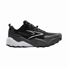 Quick Fit Brooks Women's Caldera 8 Trail Running Shoes - Black/Blackened Pearl/White