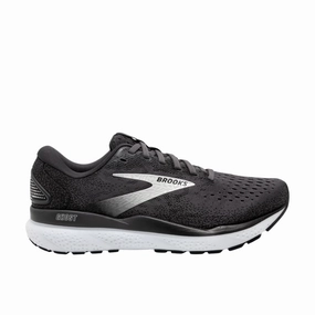 Move Freely Brooks Women's Ghost 16 Road Running Shoes - Black/Grey/White
