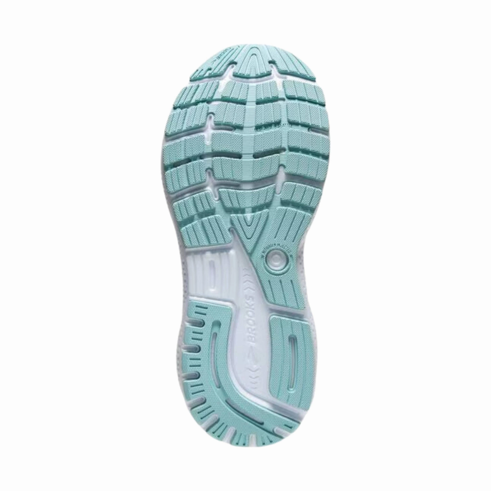 Cozy Fit Run Ready Brooks Women's Ghost 16 Road Running Shoes - White/Grey/Estate Blue