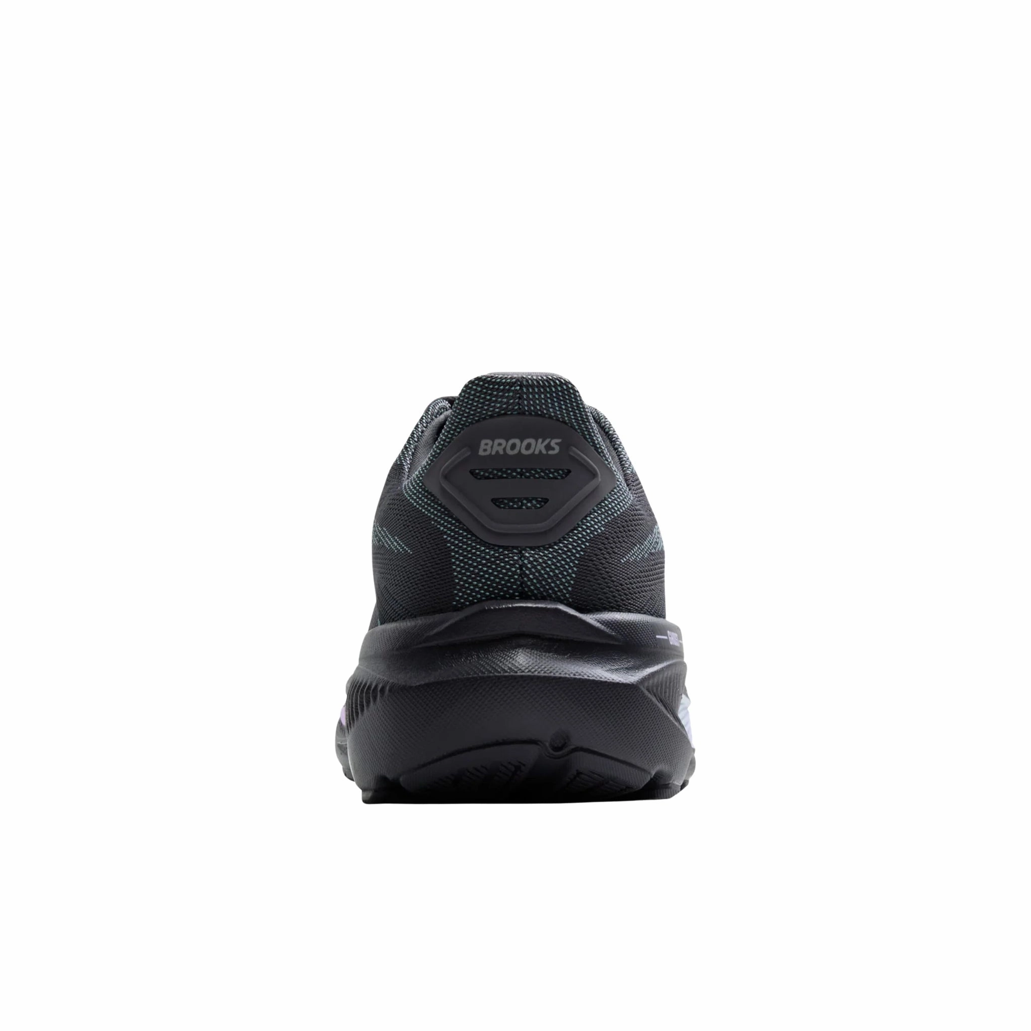 Flat Wear Flex Fit Brooks Women's Ghost 17 Road Running Shoes - Grey/Clearwater/Purple