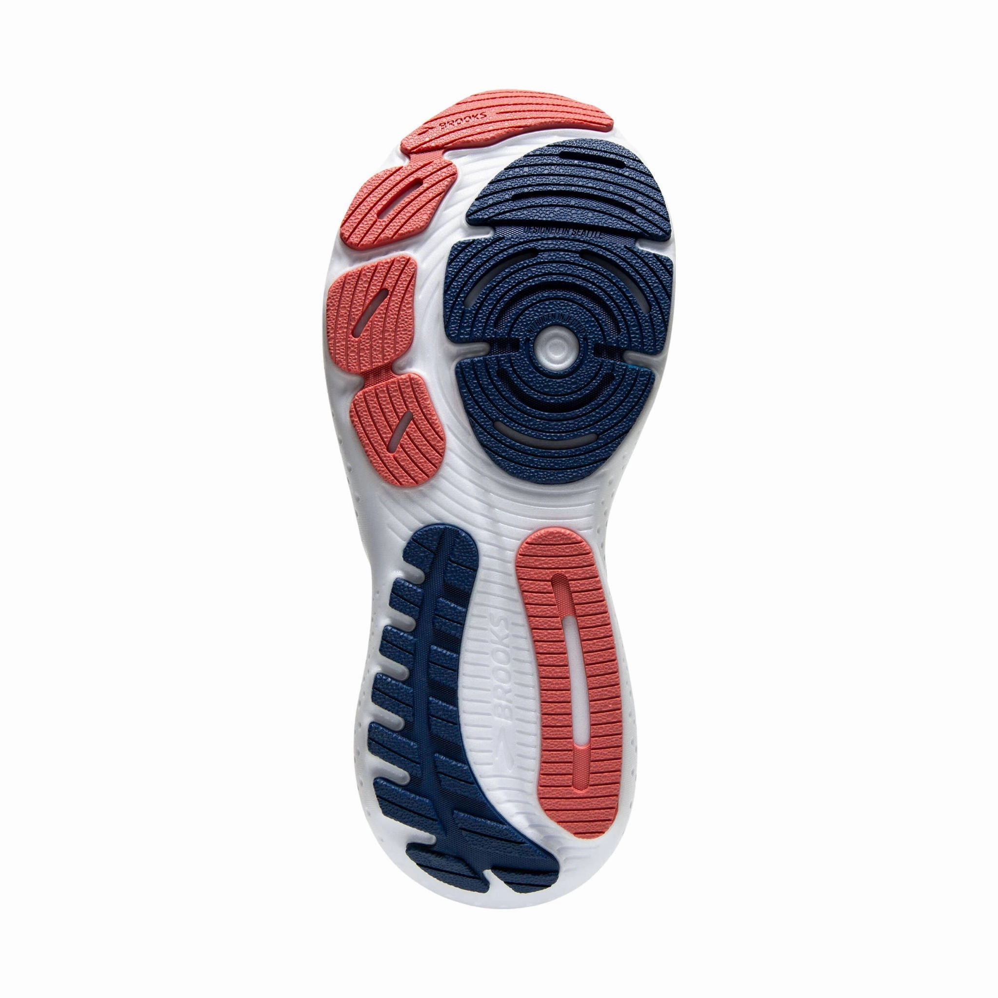 Brooks Women's Glycerin 21 Road Running Shoes - Blue/Icy Pink/Rose Sneaker Sales Adaptive Impact Zones