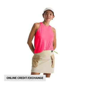 The North Face Women's Dune Sky Tank - Radiant Poppy High Density Weave AntiStaticFinish
