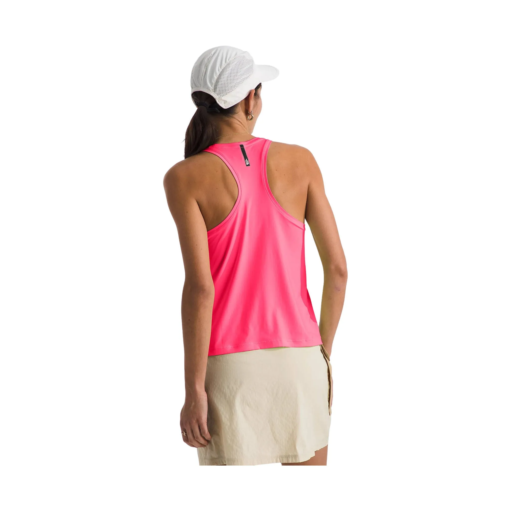 AbrasionResistantEdging Comfortable Collar The North Face Women's Dune Sky Tank - Radiant Poppy