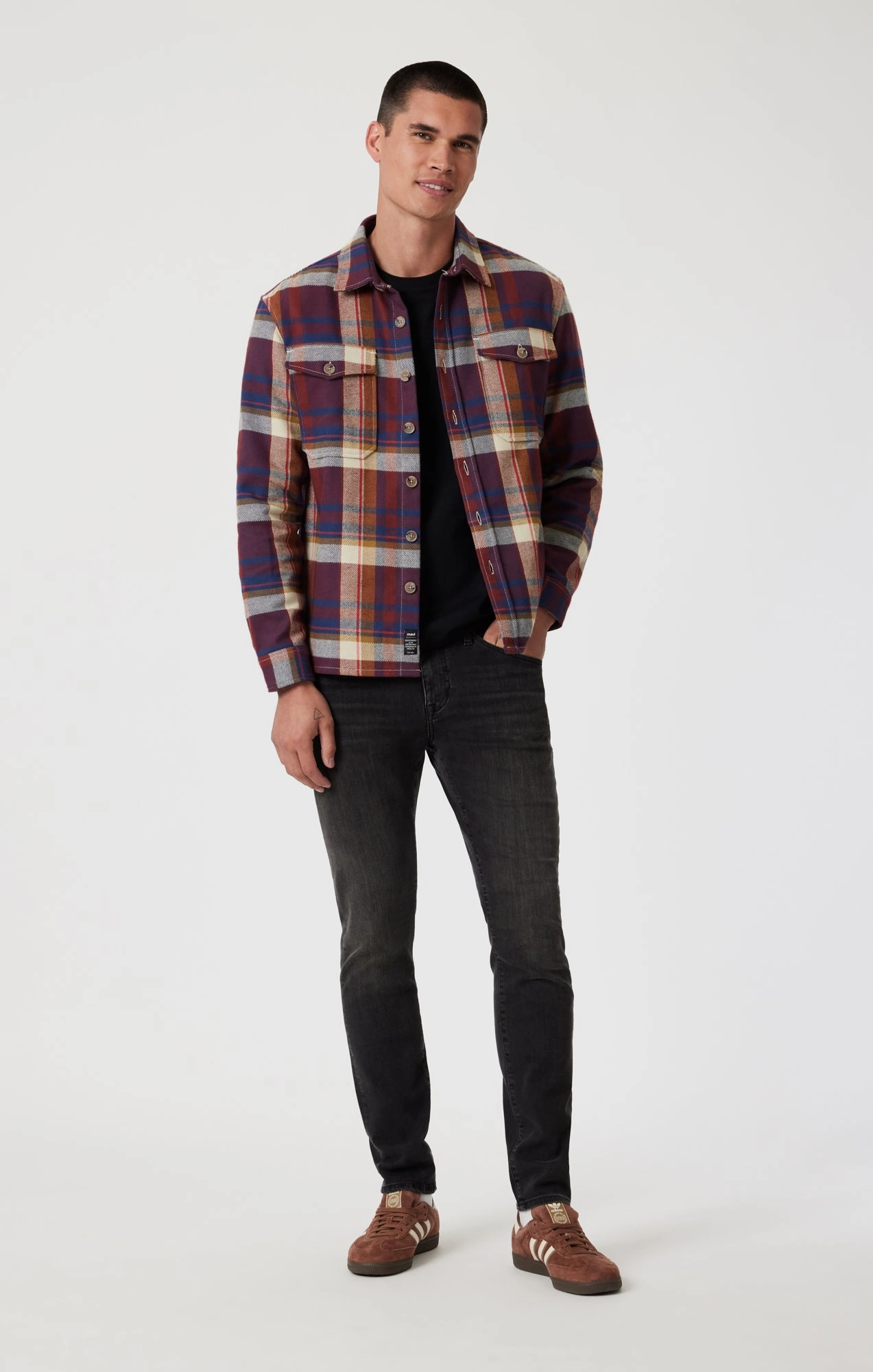 Festival Outfit Everyday Morning Stroll Professional Wear Brunch Outfit JAKE SLIM LEG IN SMOKE AUSTIN