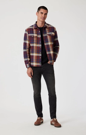 Festival Outfit Everyday Morning Stroll Professional Wear Brunch Outfit JAKE SLIM LEG IN SMOKE AUSTIN