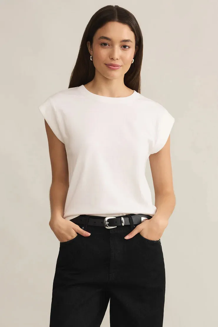 Camino Top | White, Black Pastel and soft Minimal Comfort