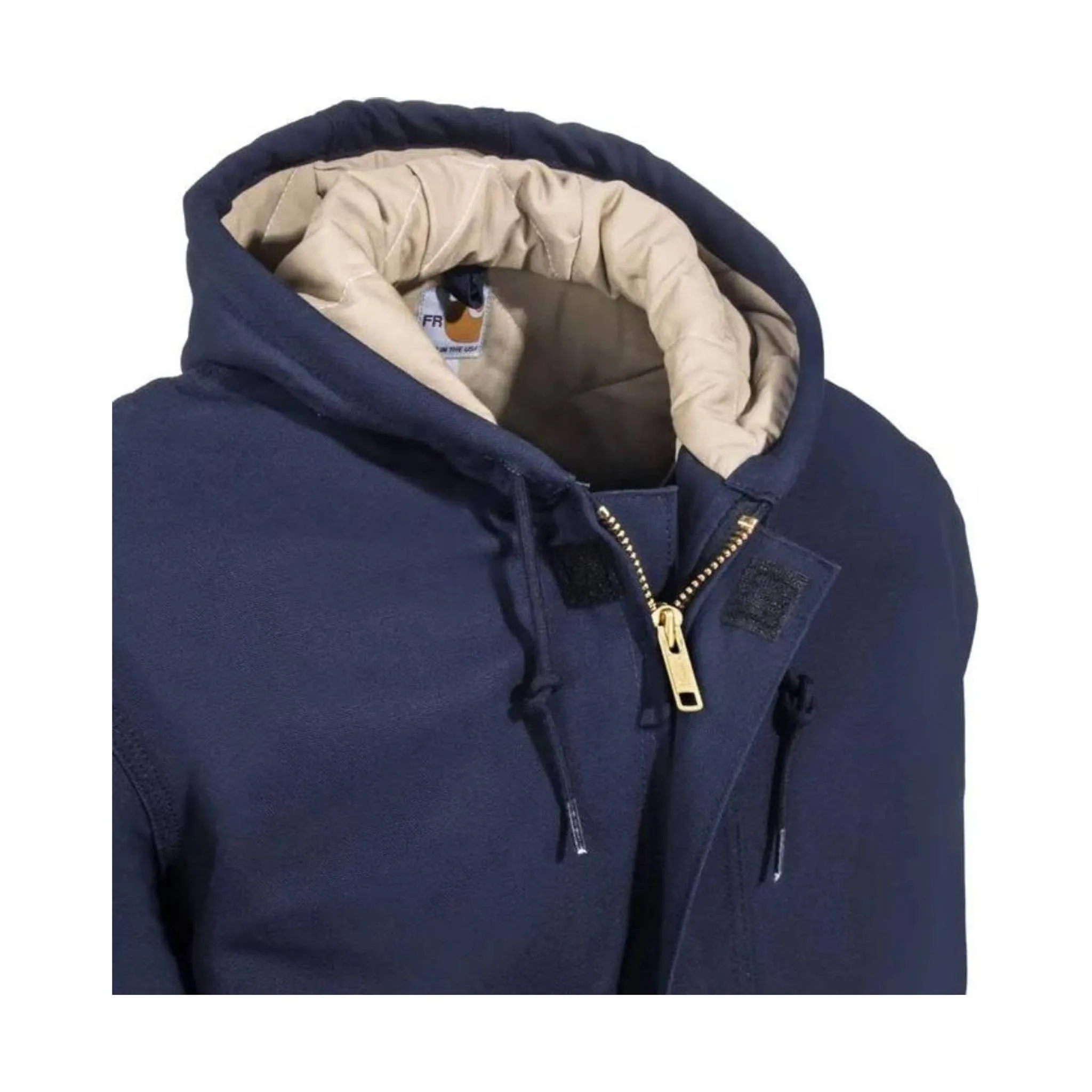 Carhartt Men's Flame Resistant Duck Active Jacket - Dark Navy Evening Chill Piece