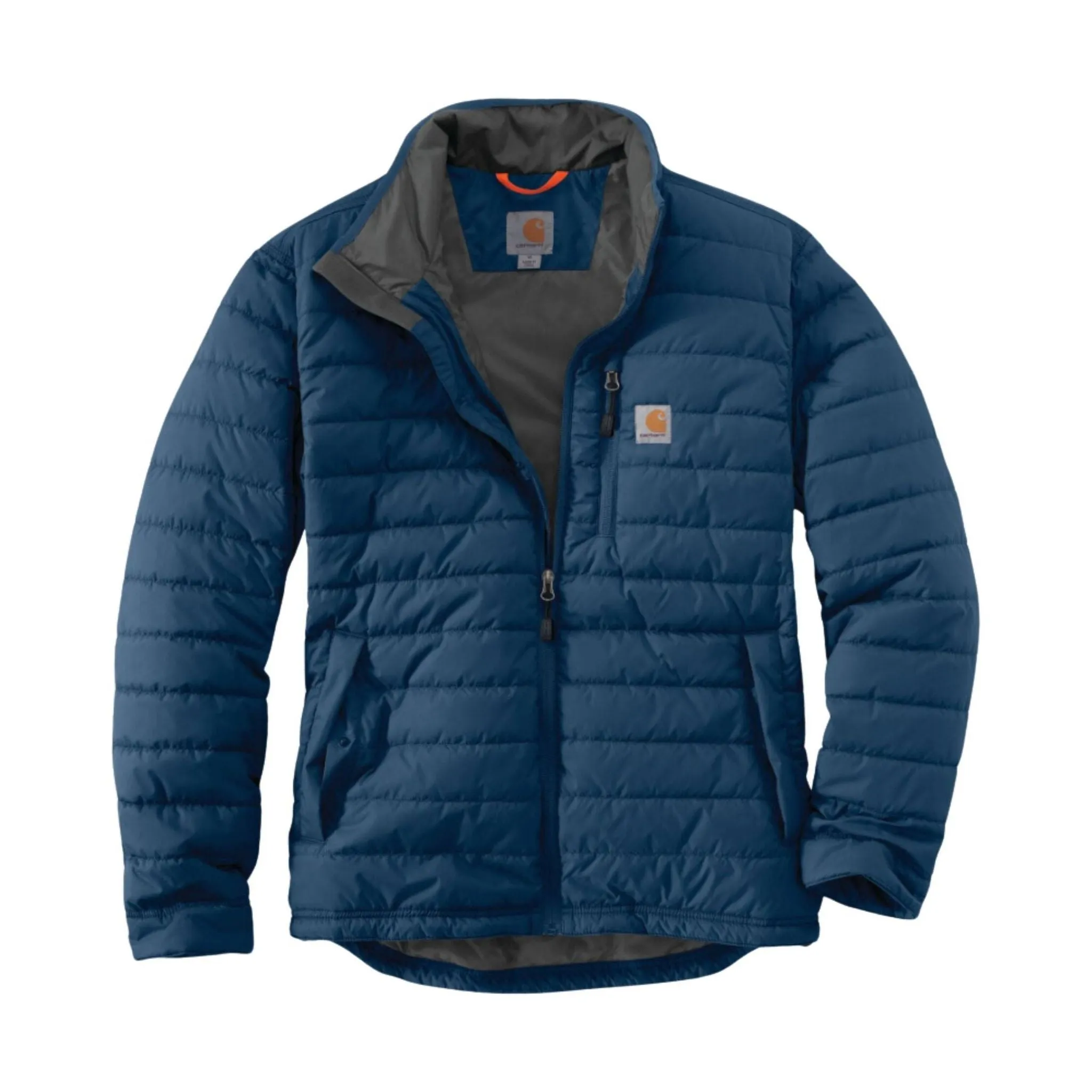 Weather Adaptive Ventilation Collar Stabilization System Carhartt Men's Rain Defender? Relaxed Fit Lightweight Insulated Jacket - Dark Blue