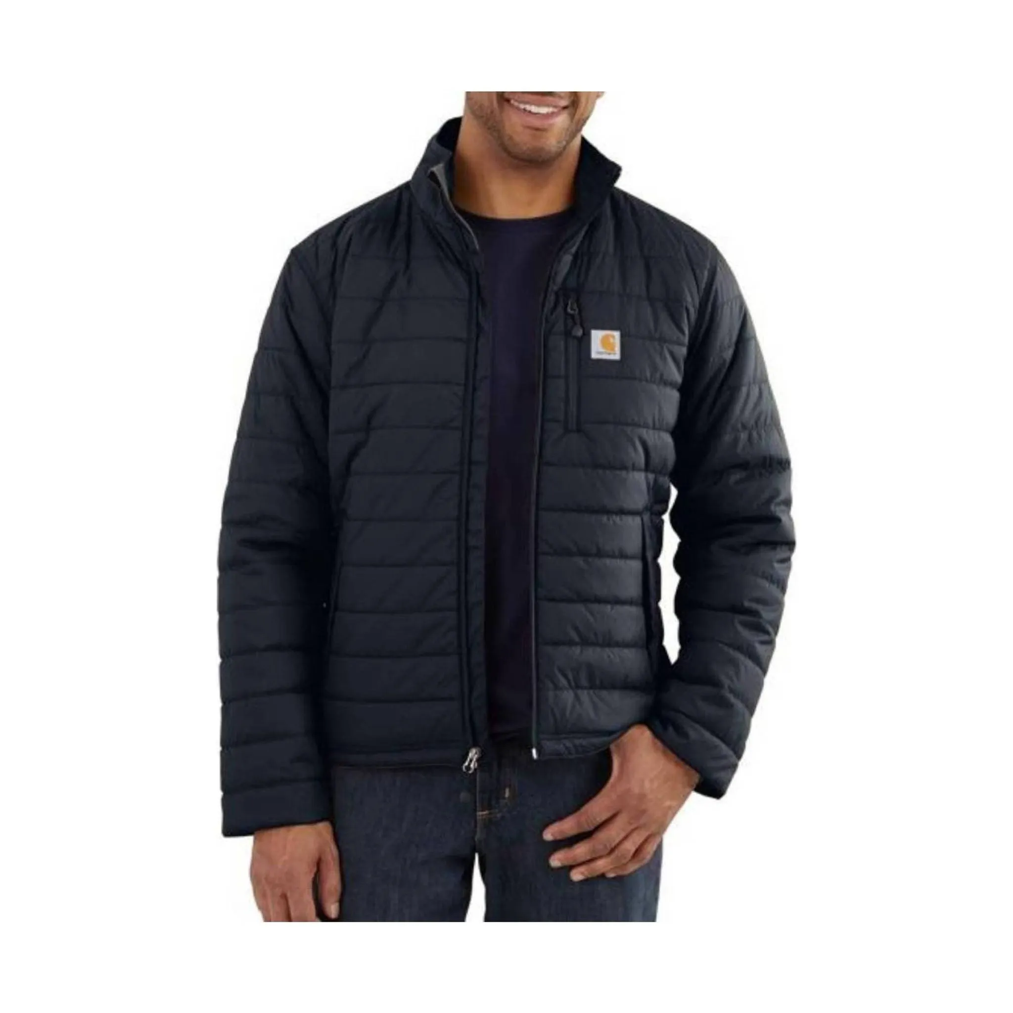Carhartt Men's Rain Defender? Relaxed Fit Lightweight Insulated Jacket - Navy Stylish Daily Fit Timeless Piece