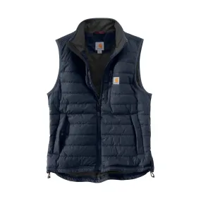 Carhartt Men's Rain Defender Relaxed Fit Lightweight Insulated Vest - Navy Layered Look