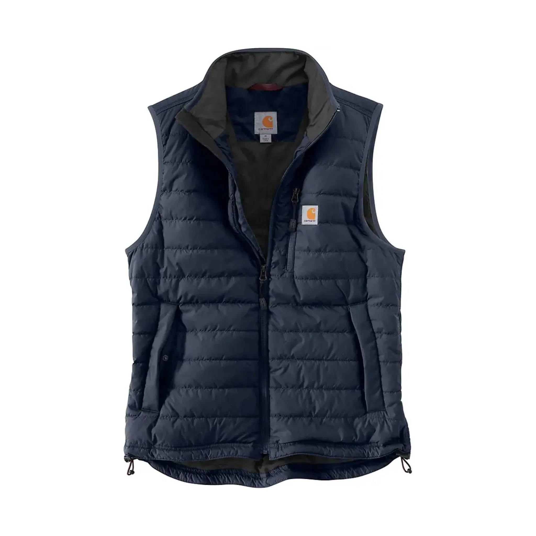 Carhartt Men's Rain Defender Relaxed Fit Lightweight Insulated Vest - Navy Layered Look