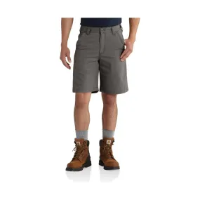 High-End Option Carhartt Men's Rugged Flex Rigby Short 10 Inch - Gravel