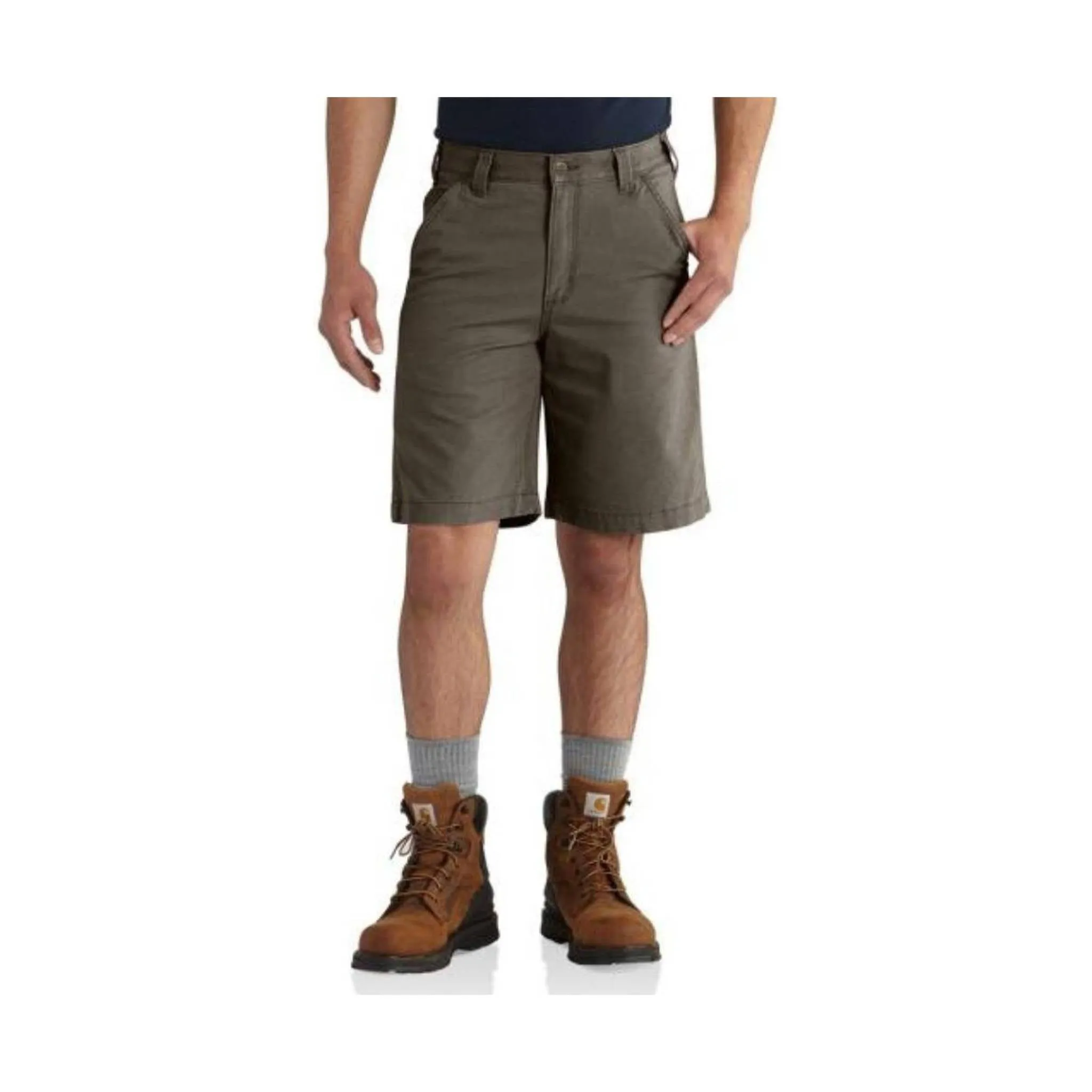 Carhartt Men's Rugged Flex Rigby Short 10 Inch - Tarmac City Shorts Back pockets