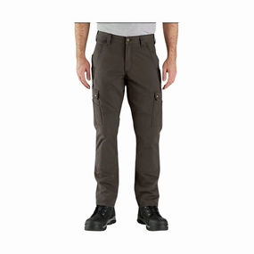 Secure fit Body Friendly Carhartt Men's Cargo Relaxed Fit Rugged Flex Work Pant - Dark Coffee
