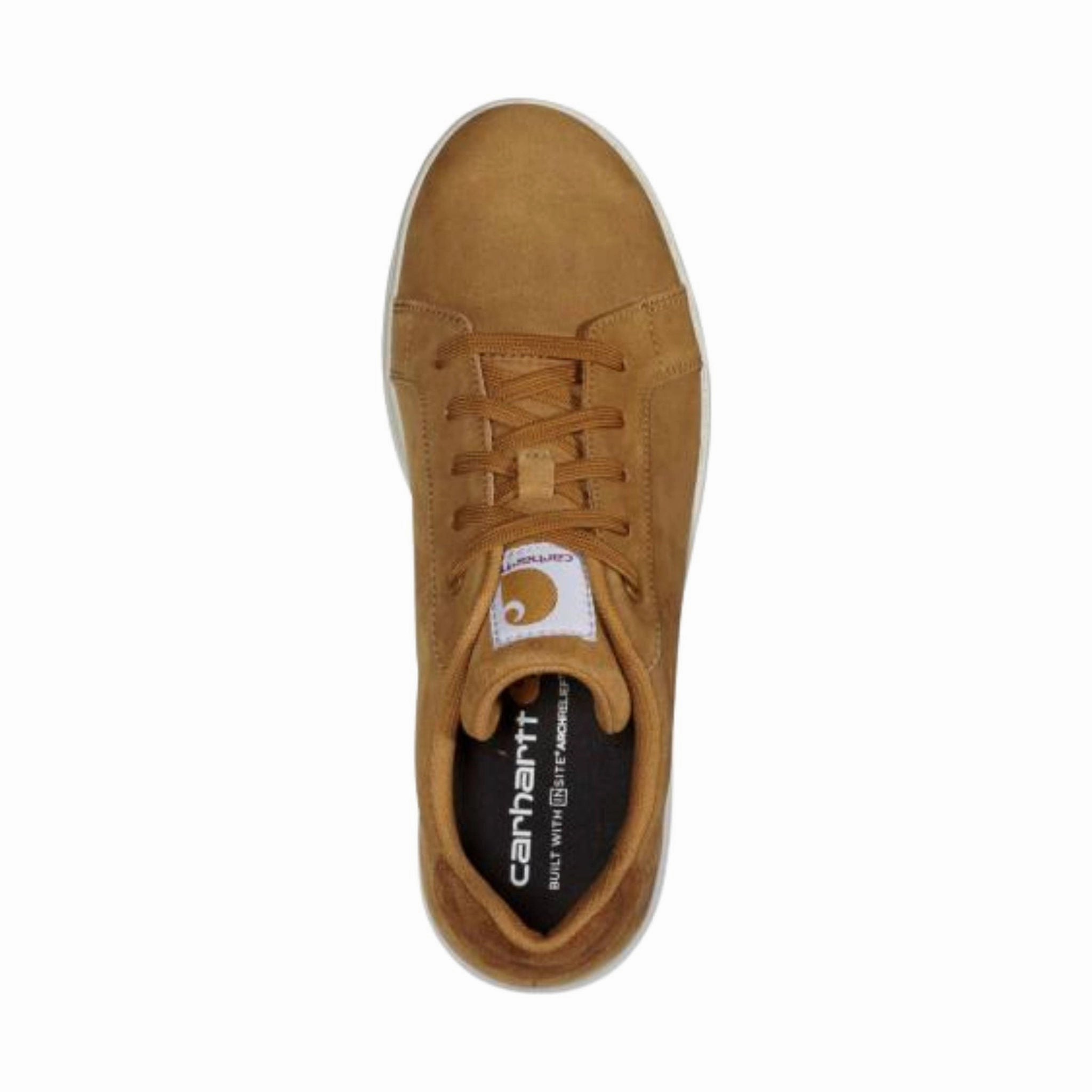 Carhartt Men's Detroit Leather Sneaker - Brown Breathable side