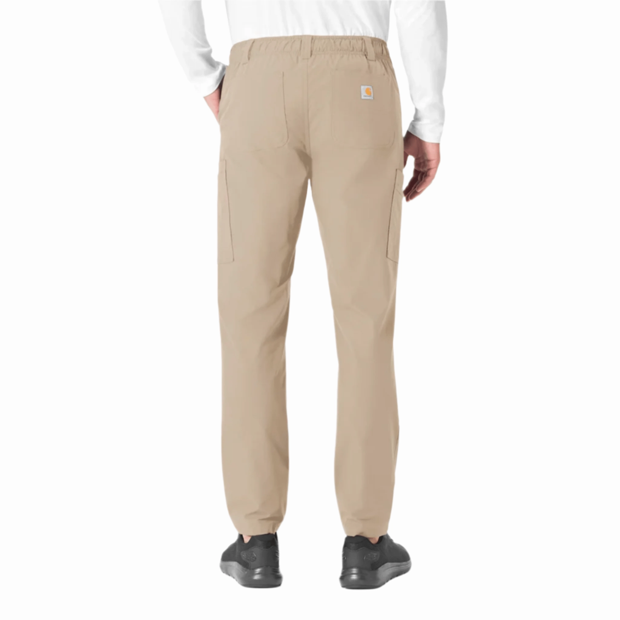 Stretch Movement Carhartt Men's Force Essentials Straight Leg Cargo Scrub Pant - Khaki
