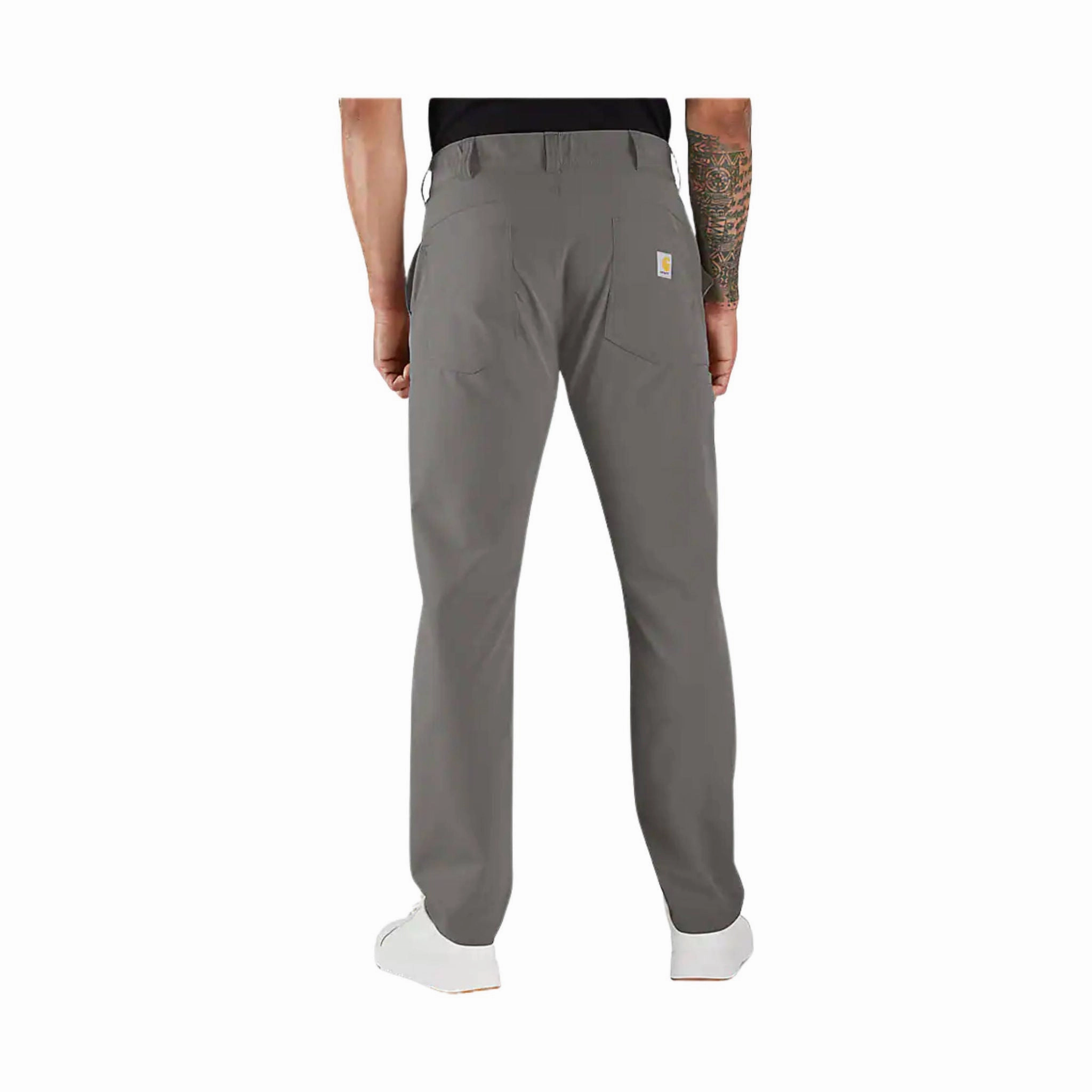 MoistureWicking Carhartt Men's Force Sun Defender Lightweight Relaxed Fit Pant - Steel