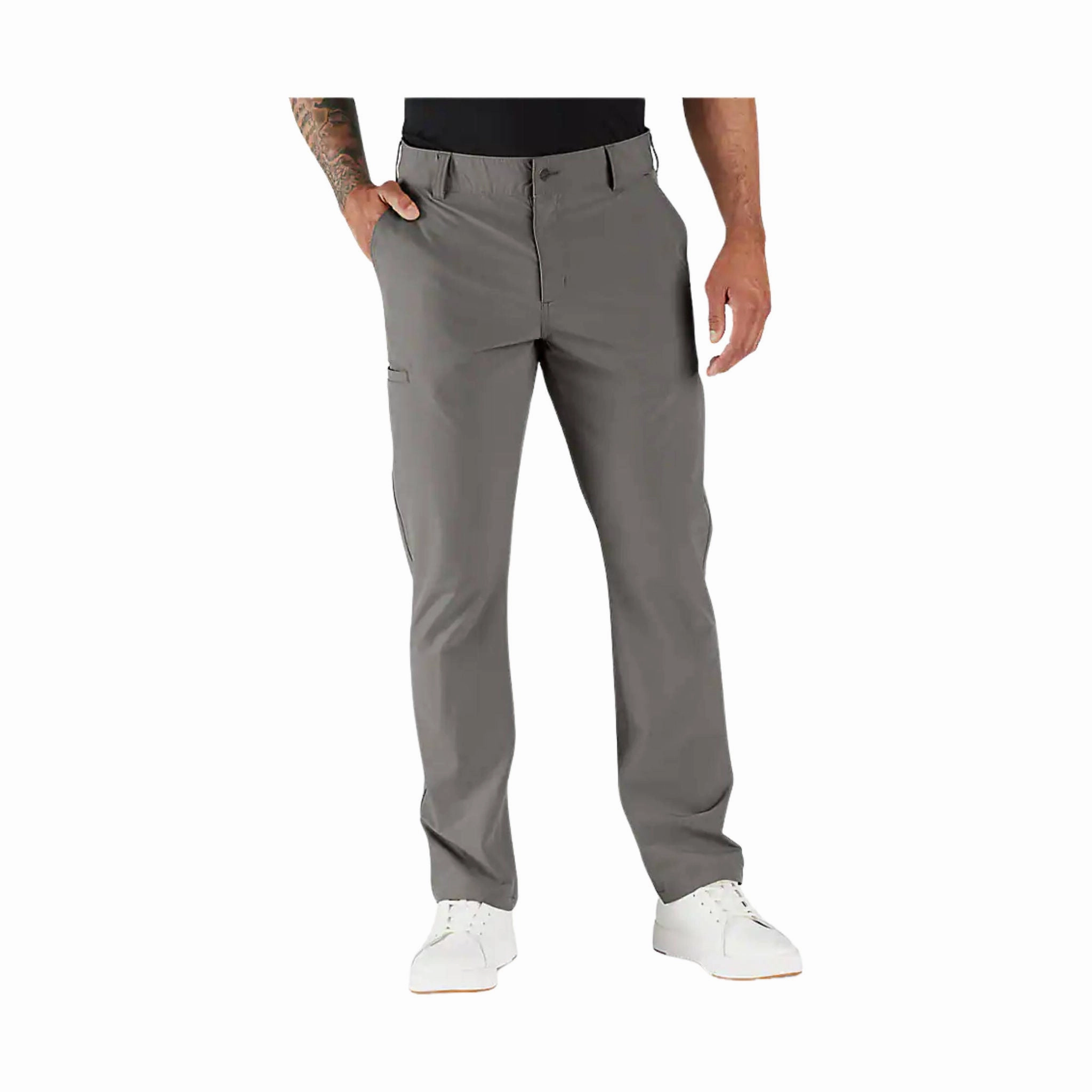 Carhartt Men's Force Sun Defender Lightweight Relaxed Fit Pant - Steel Ripstop Texture Relaxed Design