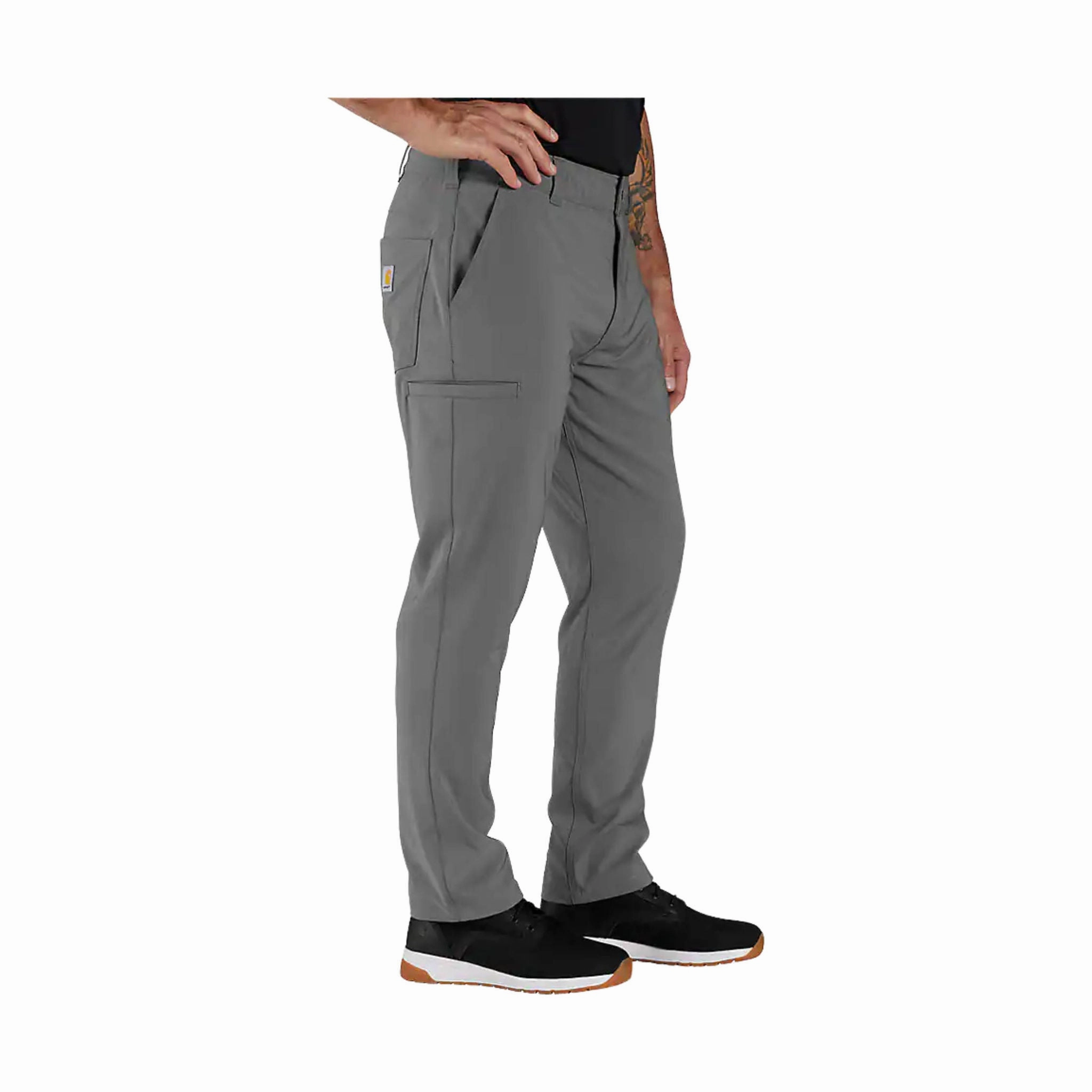 Lightweight Layer Carhartt Men's Force Sun Defender Lightweight Relaxed Fit Pant - Steel