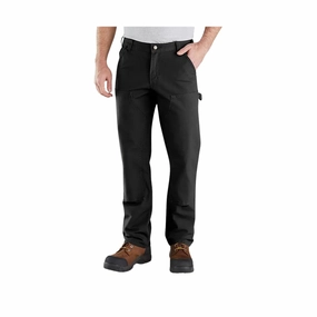 Carhartt Men's Rugged Flex? Relaxed Fit Double Front Pant - Black Movement Ready