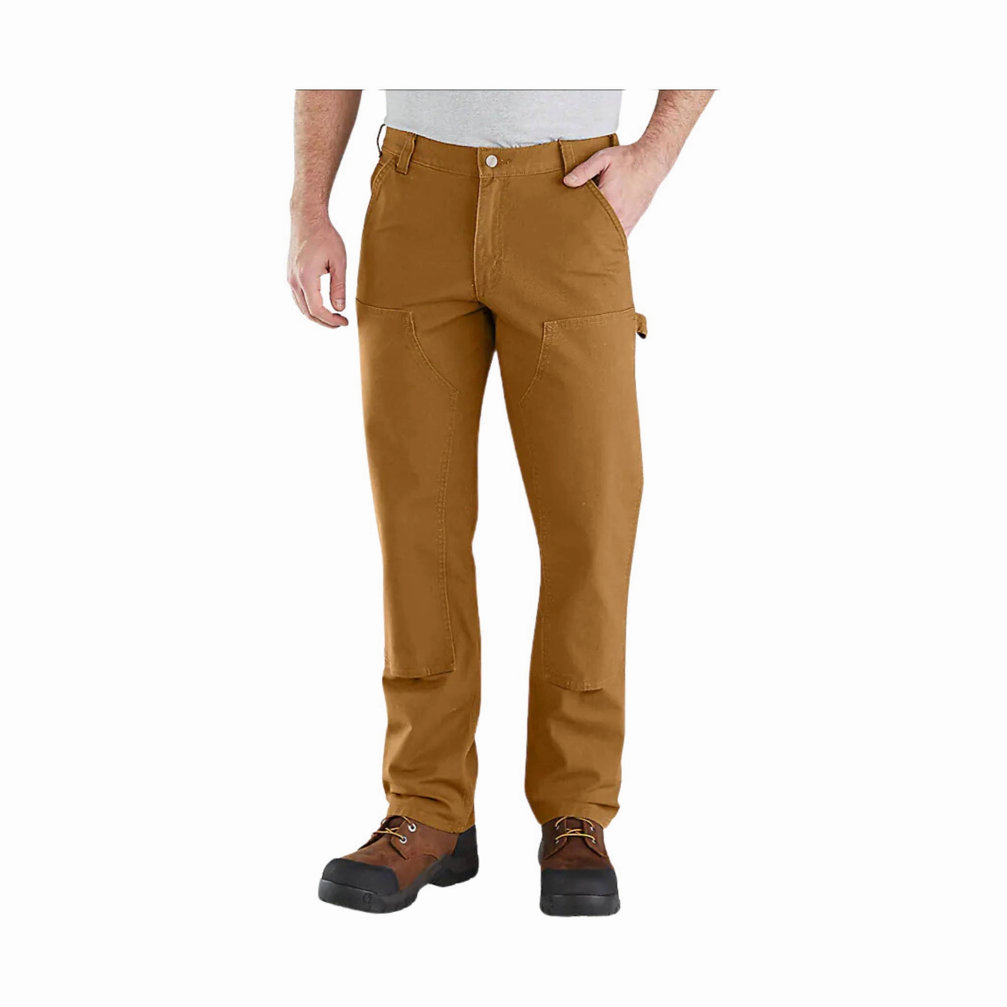 High Quality Material Urban Edge Carhartt Men's Rugged Flex? Relaxed Fit Double Front Pant - Carhartt Brown