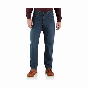 Practical Fit Classy Fit Carhartt Men's Rugged Flex Relaxed Fit Fleece Lined 5 Pocket Jean - Rapids