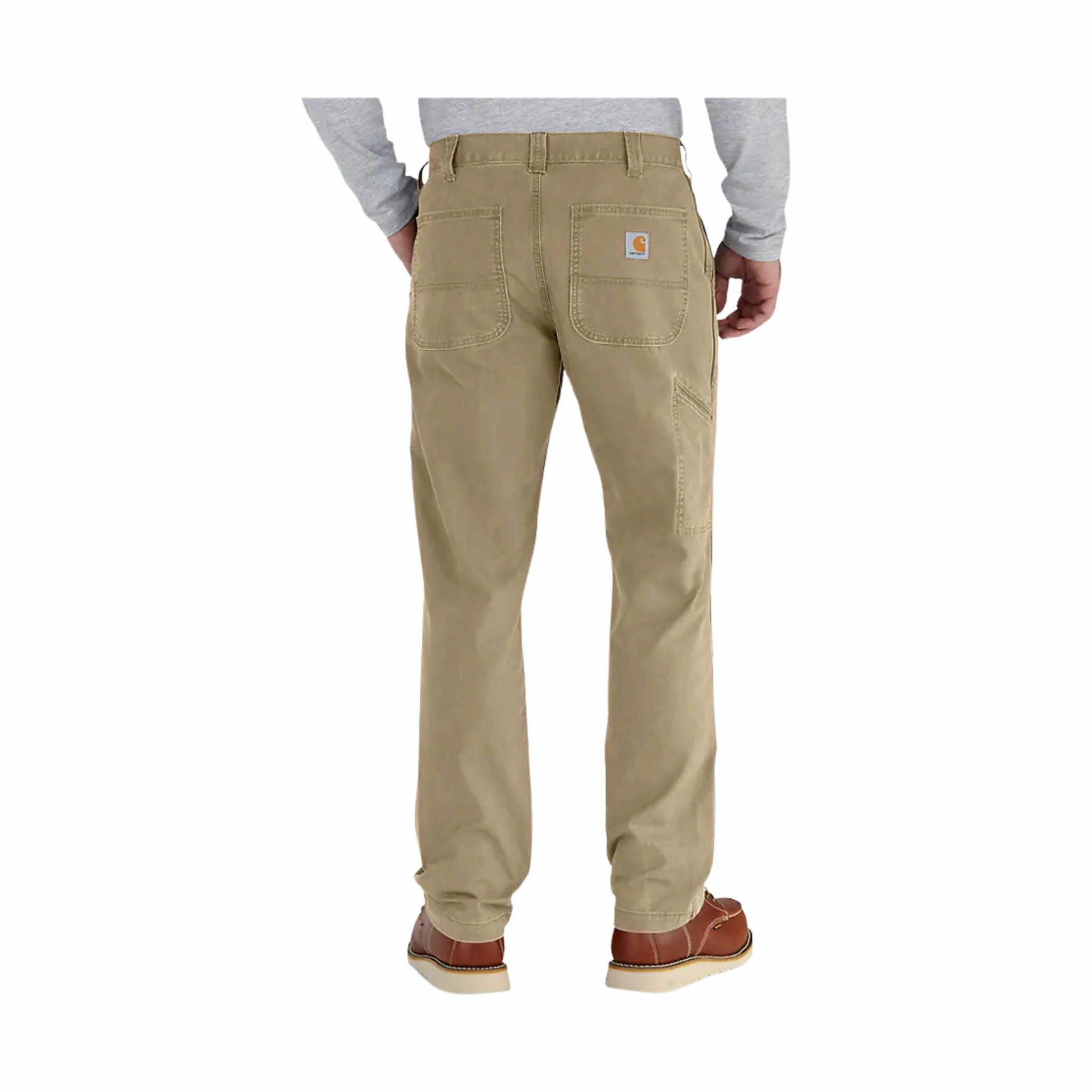 Carhartt Men's Rugged Flex? Rigby Relaxed Fit Pant - Dark Khaki All Season