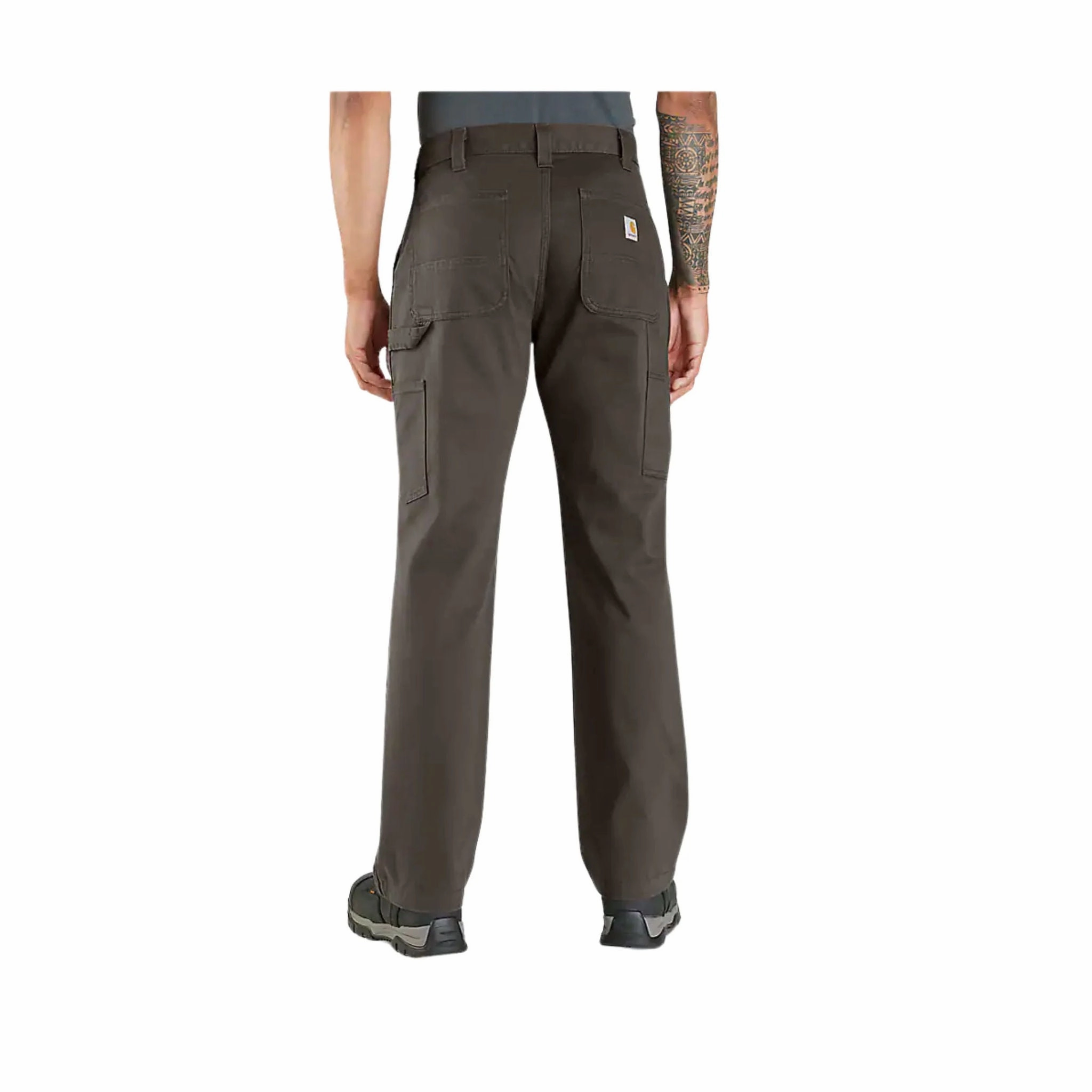 Performance Fit Carhartt Men's Utility Twill Relaxed Fit Work Pant - Dark Coffee