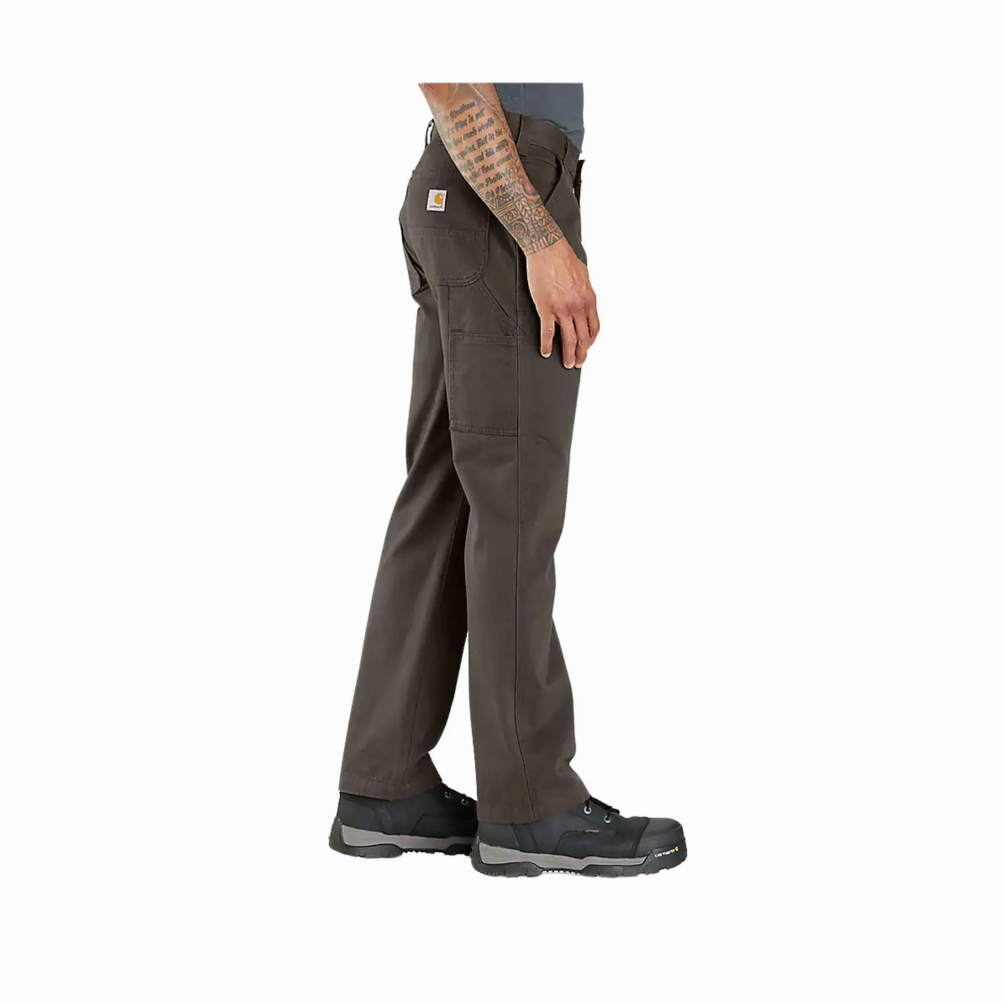 TaperedLeg Carhartt Men's Utility Twill Relaxed Fit Work Pant - Dark Coffee