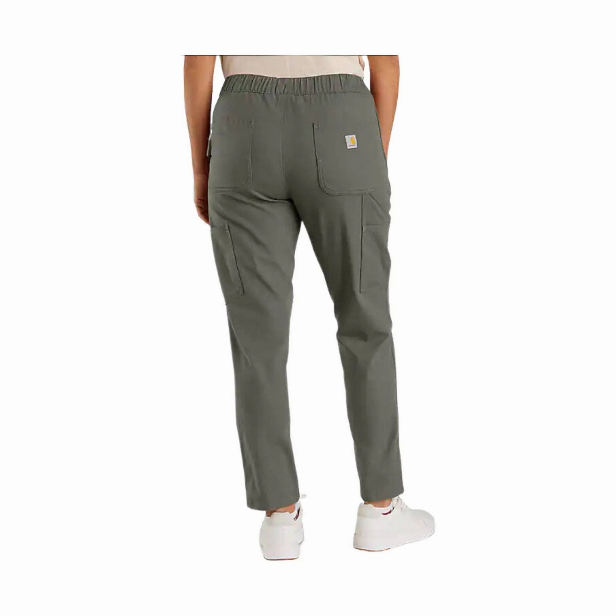 Movement Fit Carhartt Women's Force Relaxed Fit Ripstop Work Pant - Dusty Olive