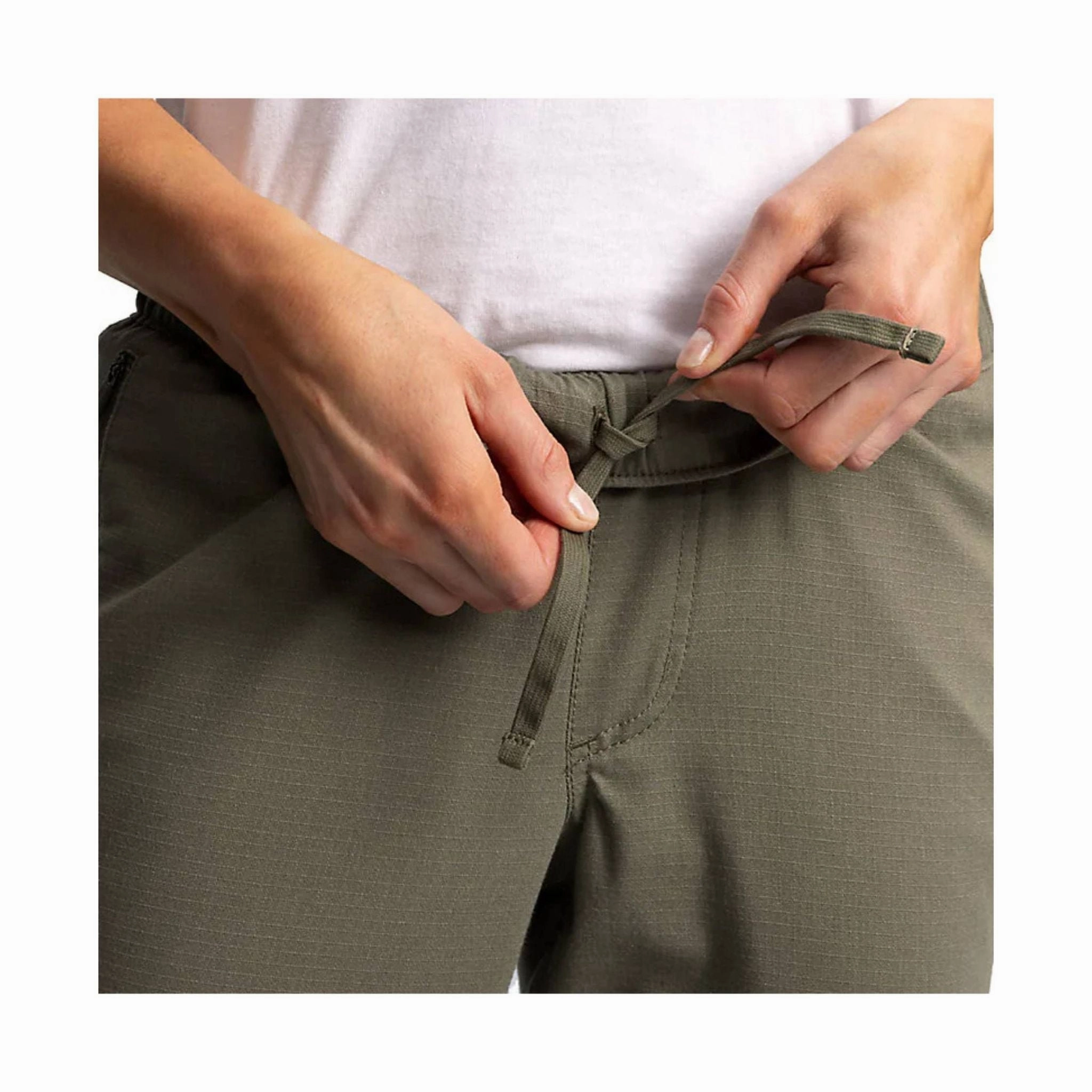 Flex Fit Reinforced Pockets Carhartt Women's Force Relaxed Fit Ripstop Work Pant - Dusty Olive