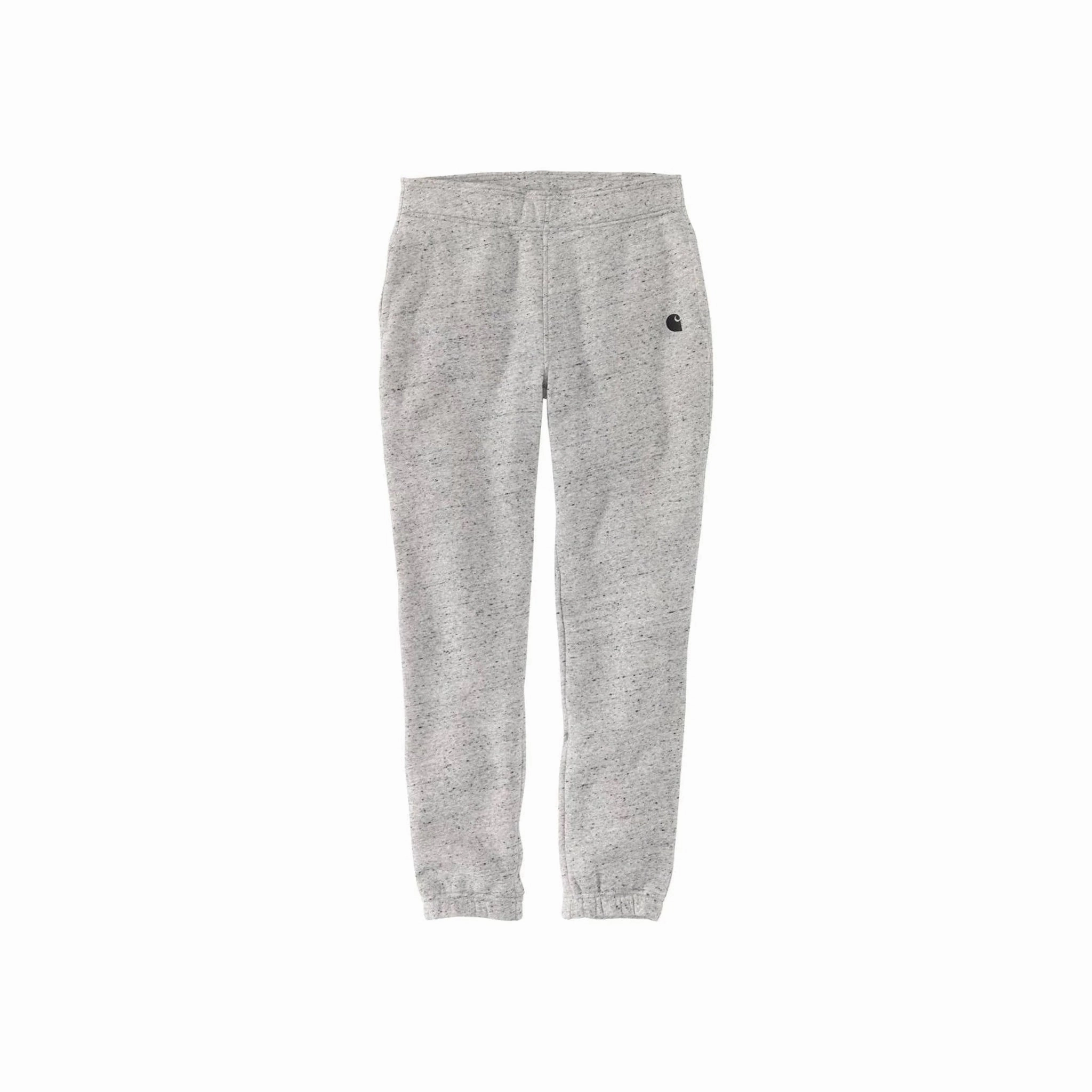 Carhartt Women's Relaxed Fit Sweatpants - Asphalt Heather Luxe Look