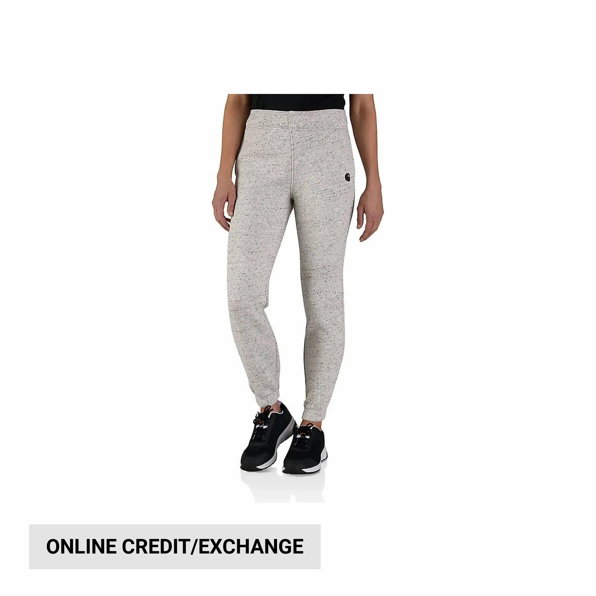 LightweightComfort Carhartt Women's Relaxed Fit Sweatpants - Asphalt Heather
