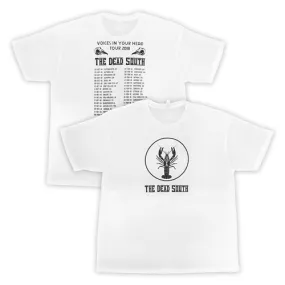 Everyday Fashion Look 2018 Voices In Your Head Tour Crawfish T-Shirt - White