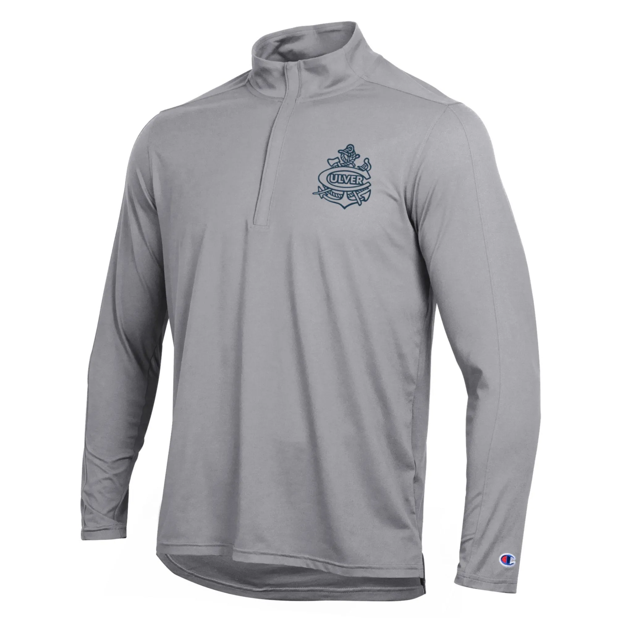 Street Layer adults Champion Men's CSSC Soft Touch 1/4 Zip - Athletic Grey