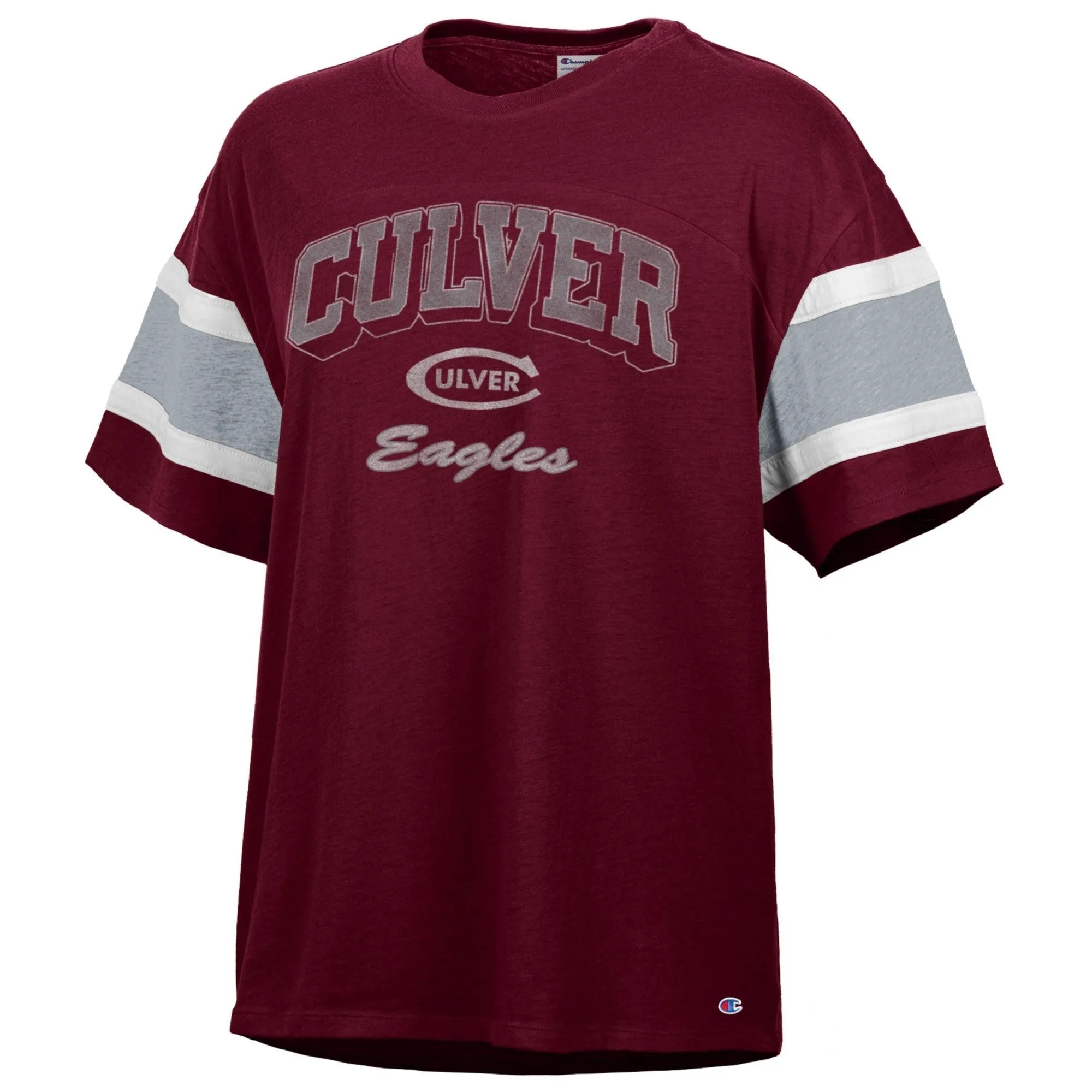 Champion Women's Captain Tee - Maroon layerable