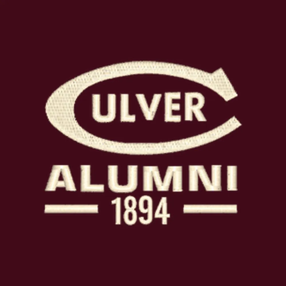 Alumni Big Cotton 1/4 Zip - Maroon Gift worthy