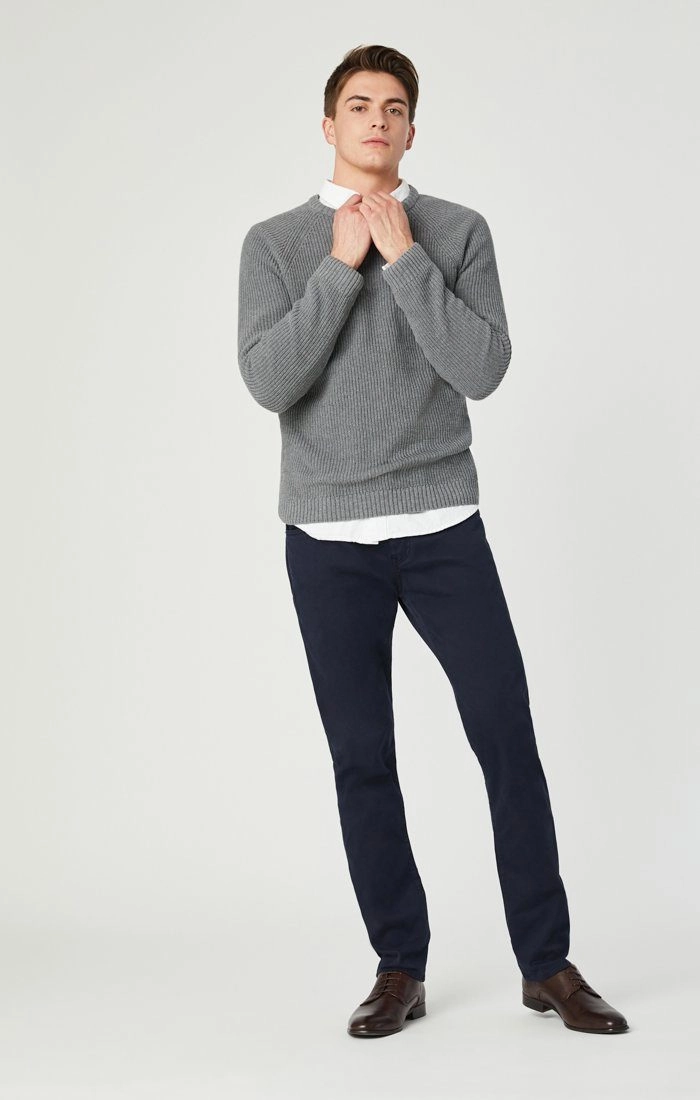 Simple Utility JAKE SLIM LEG IN DARK NAVY TWILL