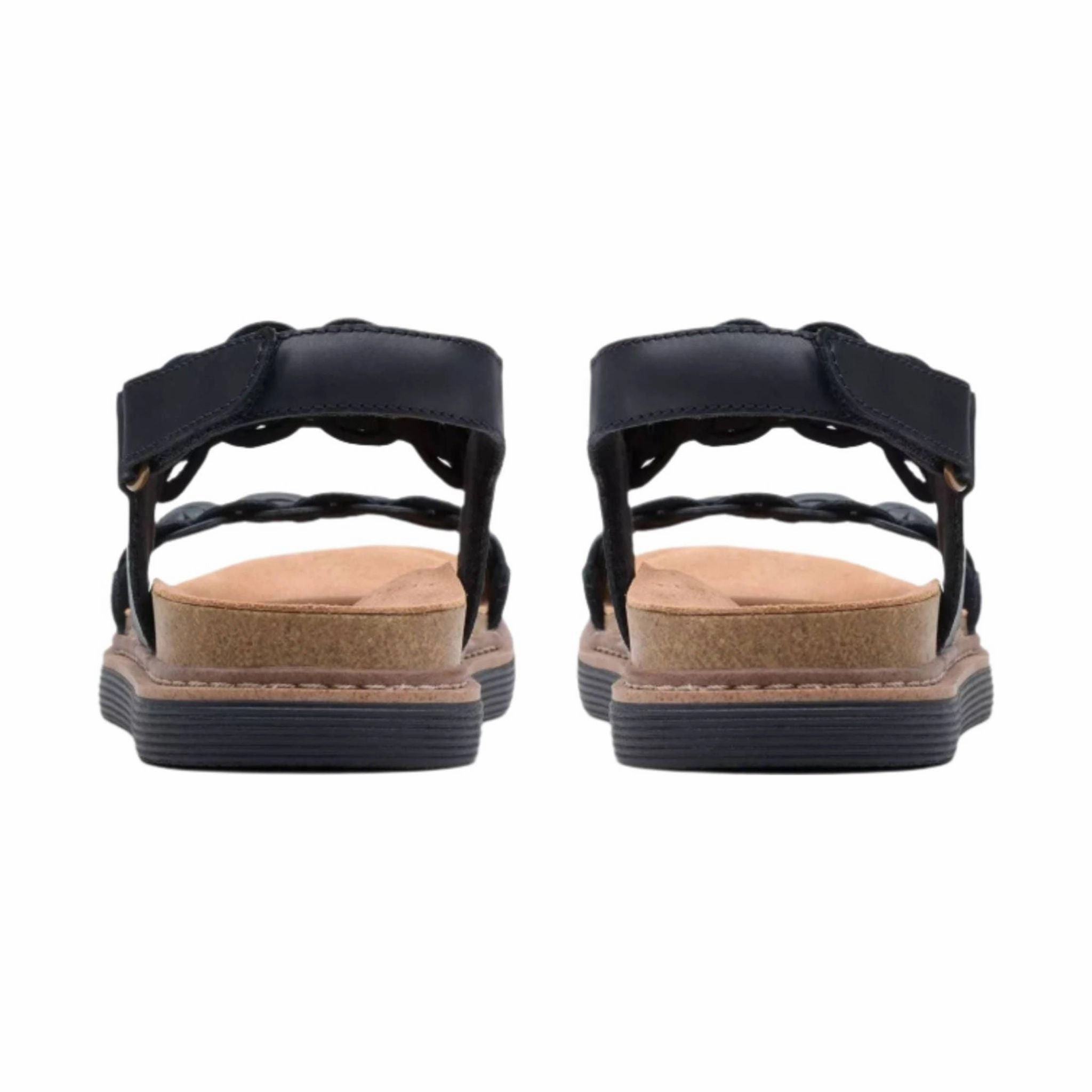 Comfortable Flip-flops for Men Clarks Women's Arwell Glide Sandal - Black