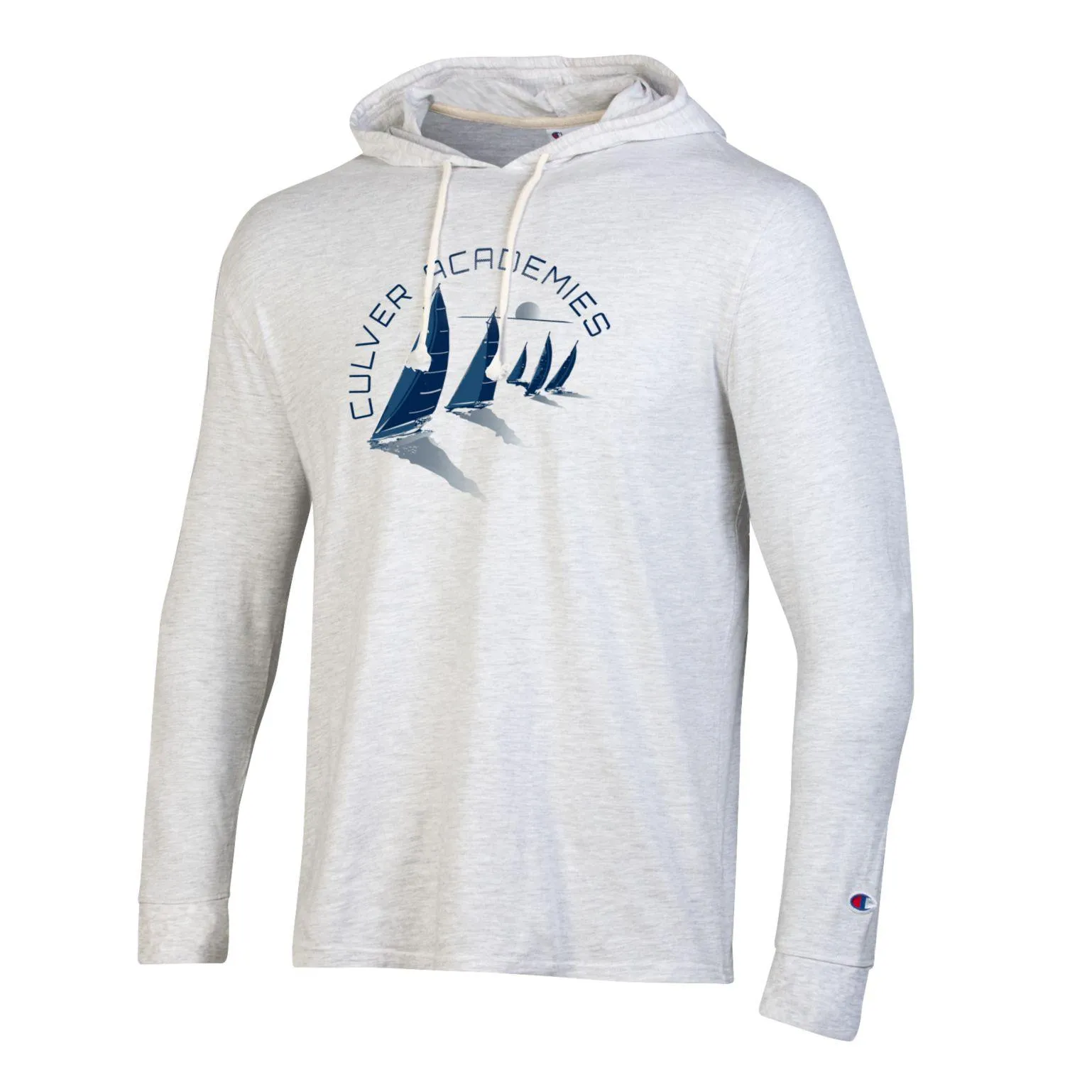 Chic Smart Easy and Relaxed Champion Vintage Wash Sailboat Hood Tee - Oatmeal