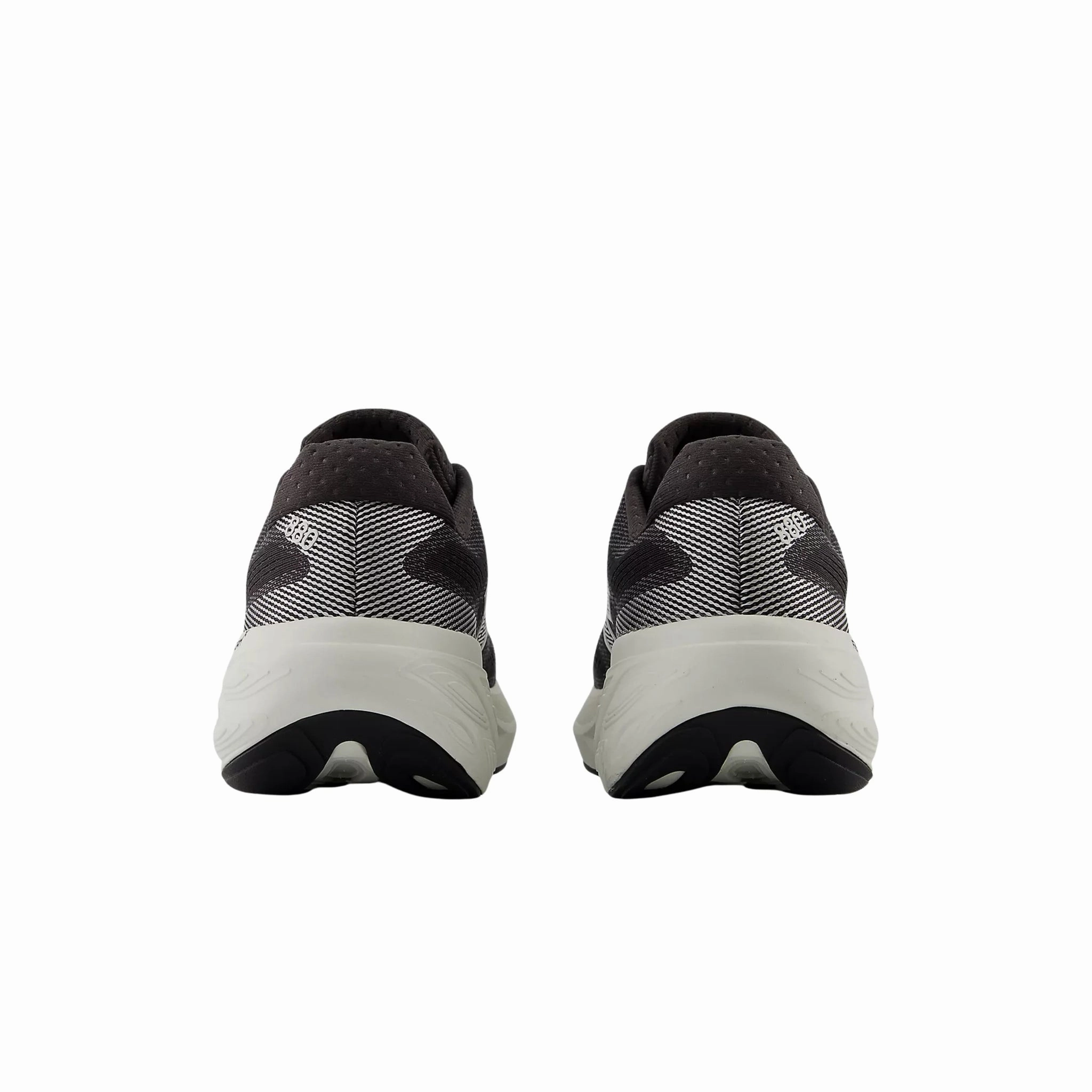 Durable Eyelets New Balance Women's Fresh Foam X 880v15 Road Running Shoes - Black Cement with Sea Salt and Silver Metallic