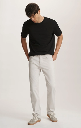 SmoothZipper ZACH STRAIGHT LEG IN OYSTER MUSHROOM CASUAL TWILL